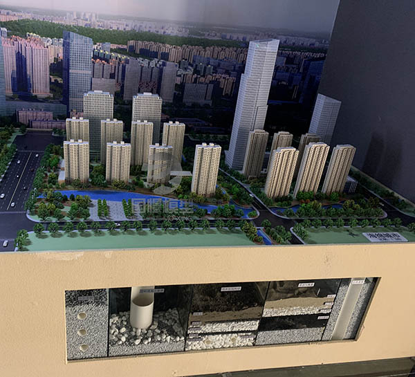 绥阳县建筑模型
